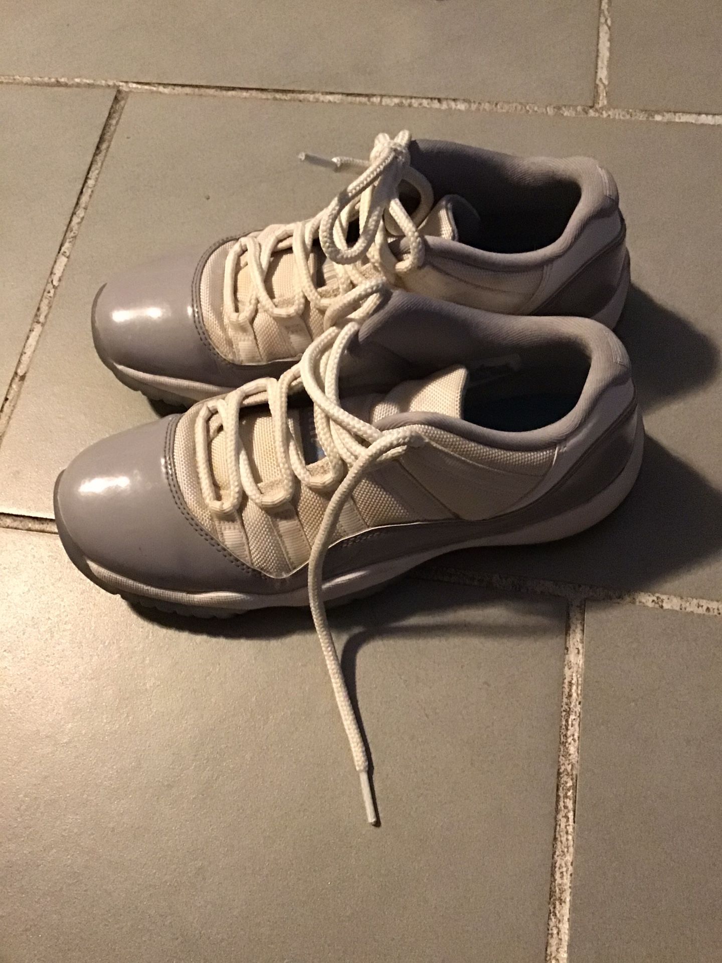 Low Grey Cement 11’s