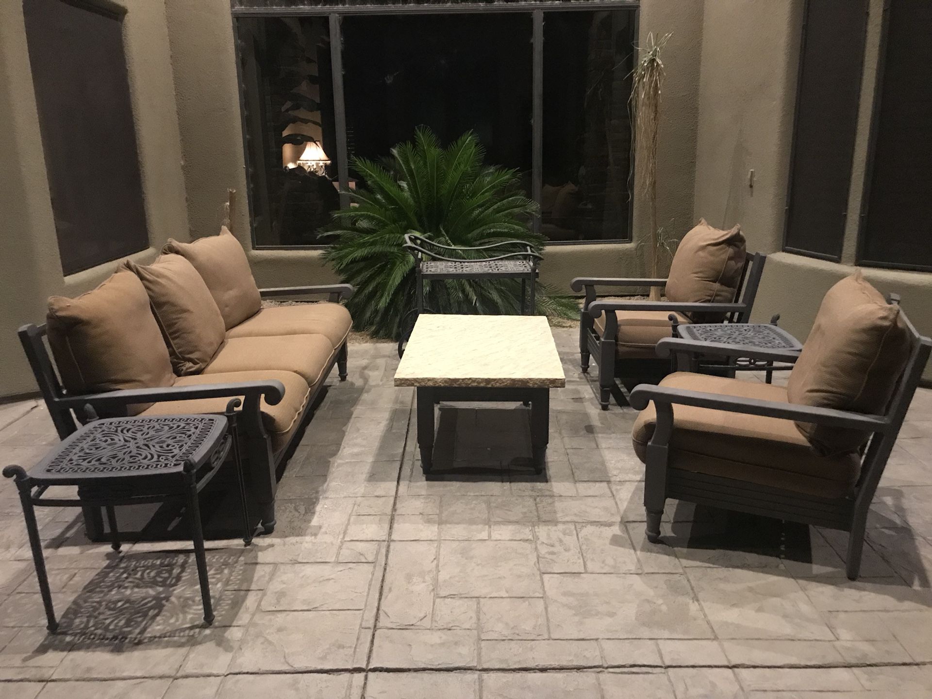 PATIO FURNITURE Outdoor Living Room Set MOVING SALE