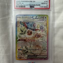 2025 Pokemon Prismatic SIR #167 PSA 10