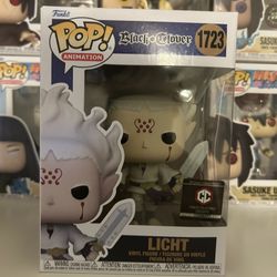 Funko Pop! Animation: LICHT #1723 Black Clover Chalice Collectibles Exclusive