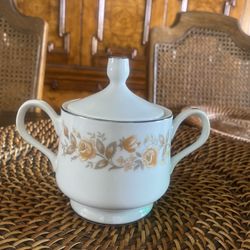 Vintage Carlton Rosealyn Japan Sugar Bowl 