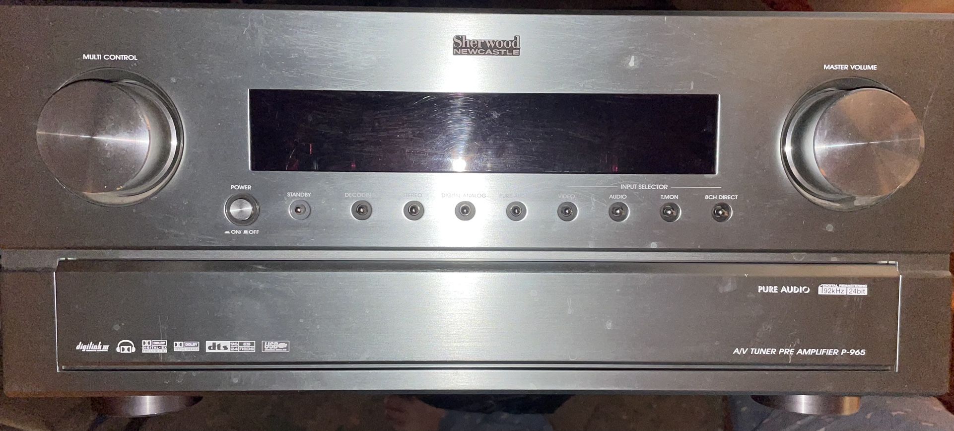 Sherwood Newcastle P965 A/V Preamplifier