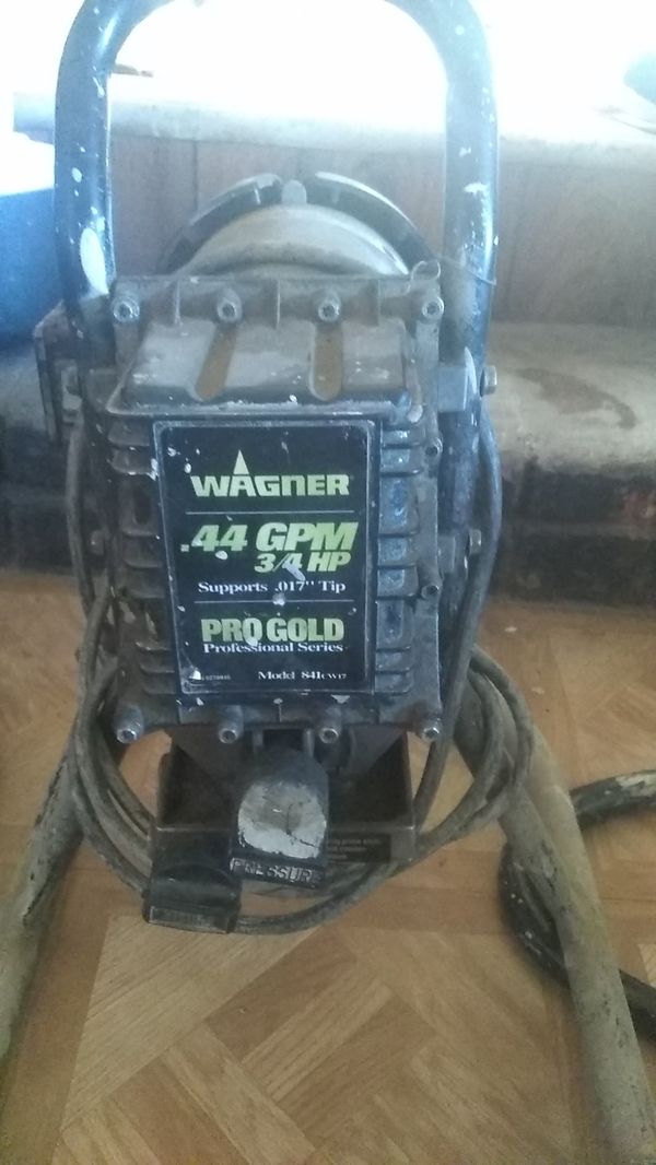 Wagner pro gold paint sprayer for Sale in Tulare, CA OfferUp