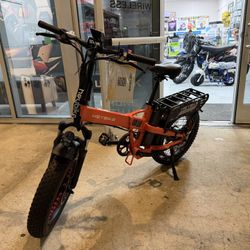 Heybike Mars 2.0 Electric Bicycle 28MPH! Finance For $50 Down Payment!!