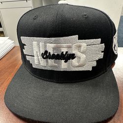 Brooklyn Nets NBA Mitchell & Ness Snapback Adjustable Hat Cap Gently Used