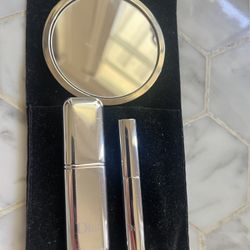 Dior mirror & makeup brush set