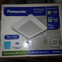 PANASONIC WHISPER CHOICE