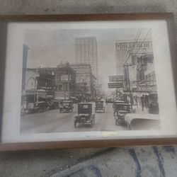 Old picture of downtown fort worth tx. Main at 8th st.