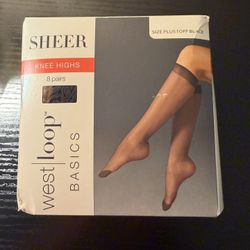 Plus Size Knee Highs