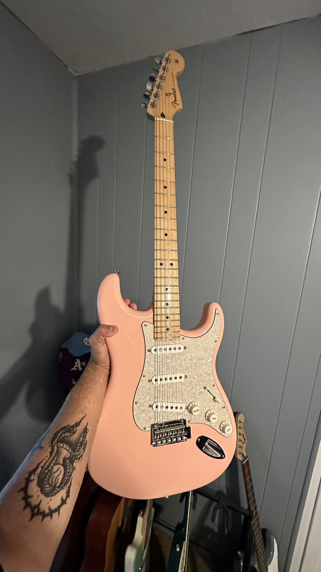 Fender Player Stratocaster Shell Pink/Marble
