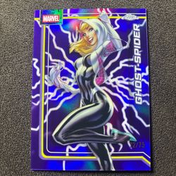 2026 Topps Chrome Marvel Ghost Spider /75