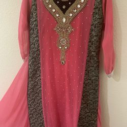Beautiful Pink Dress Indian/pakistani