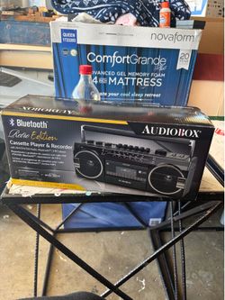 AudioBox Cassette Player & Recorder