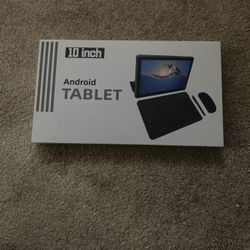 10” Android Tablet With Keyboard And Mouse 