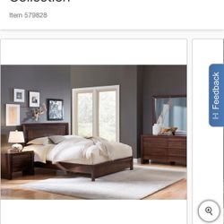 5 Pieces King Size Bedroom Set