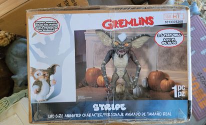 GREMLINS STRIPE BIG LIFE SIZE 3.5 FEET TALL ANIMATRONIC DISPLAY NEW IN BOX--PRICE IS FIRM