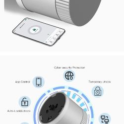 New Wifi Smart Door Lock Keyless Entry (Great For Airbnb)