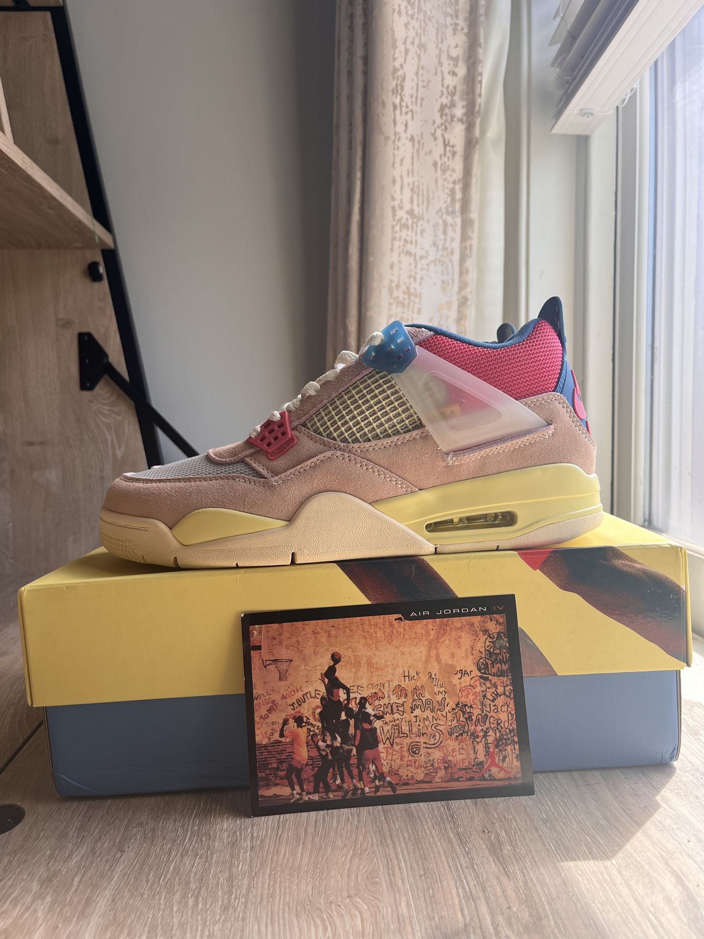Union La x Air Jordan 4 retro ‘guava ice ’ size 11 men’s brand new