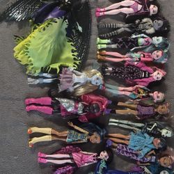 Monster High Dolls For Sale,  Slightly Used, Good Condition! (accs Included!!)