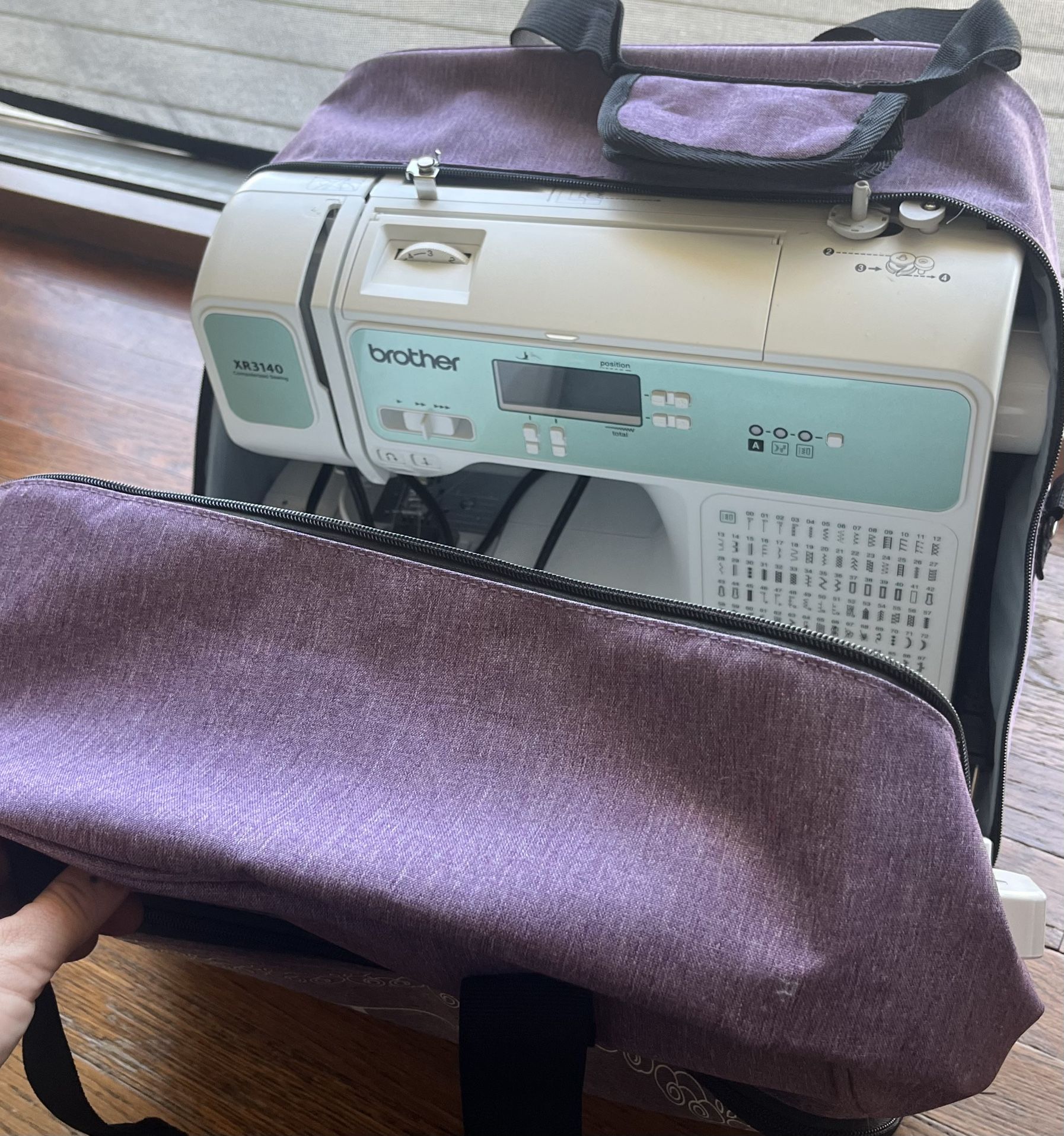 Like New Brother XR3140 Computerized Sewing & Quilting Machine - Complete Set!