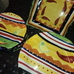 CHILI PEPPER/MEXICAN HOT PEPPER, SOUTHWEST  STYLE DINNERWARE