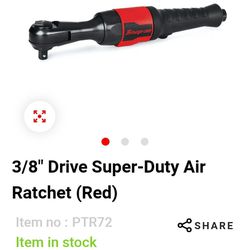 Snap On 3/8 Inch Air Ratchet