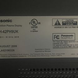 Panasonic th 42ph9uk