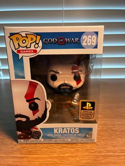 Funko Pop! Games Kratos Vinyl Figure, #269 God of War Series (2017)