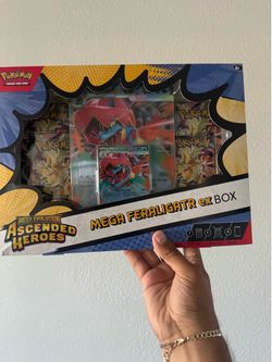 Pokémon Mega Evolution Ascended Heroes Mega Feraligatr ex Box