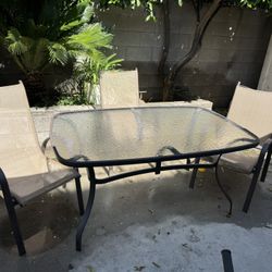 Patio Table and Chairs 