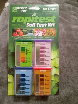 Luster leaf rapitest soil test kit