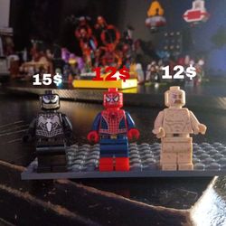 Lego Spider Man Vs Venom and Sandman