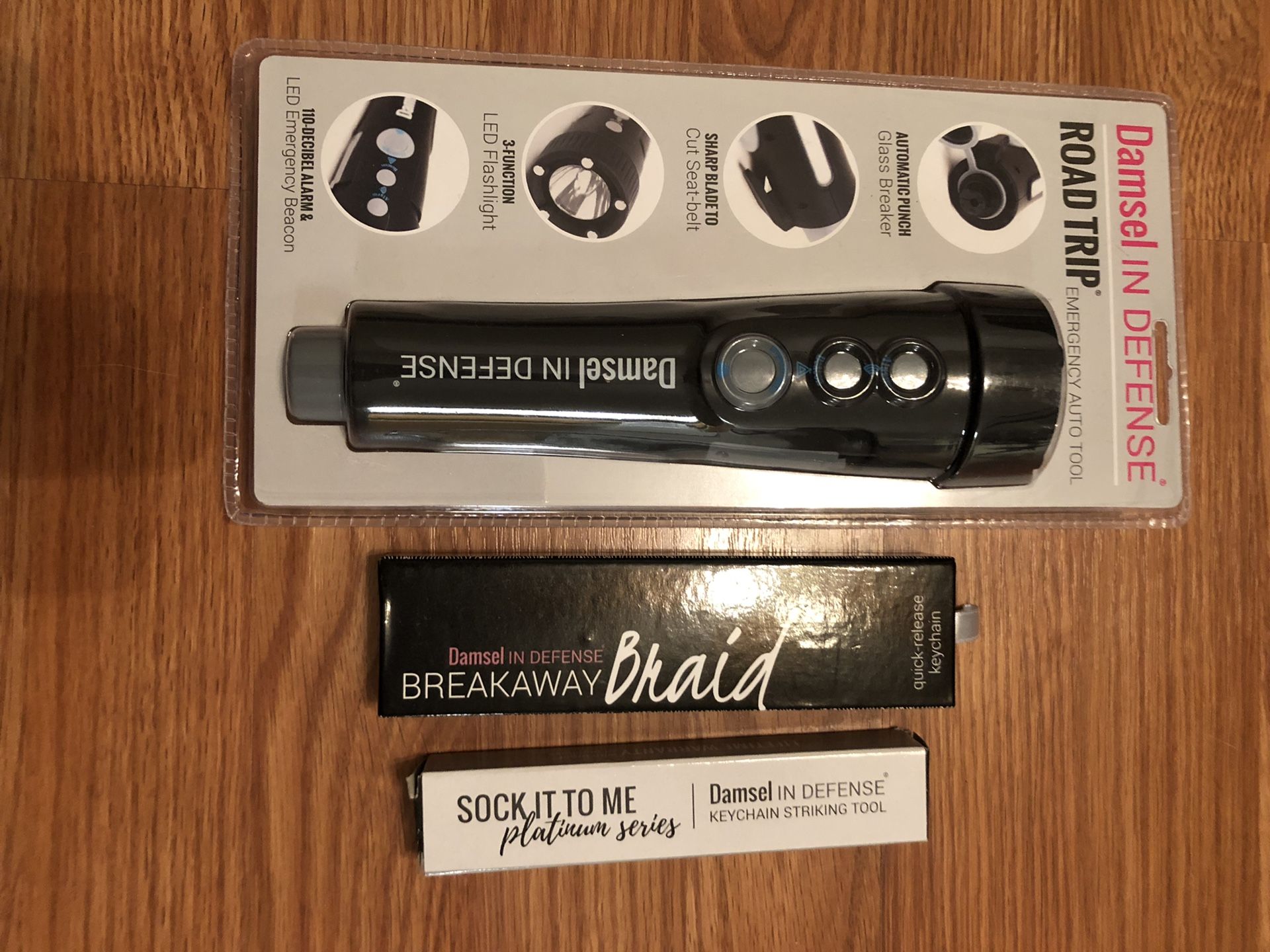 Damsel in distress self defense items