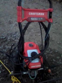 Craftsman electric pressure washer