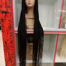 50 " Lace Front Box Braids Wig