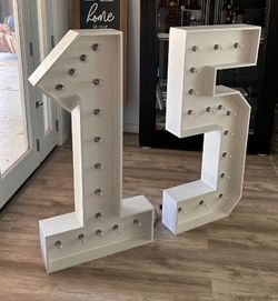Marquees Numbers