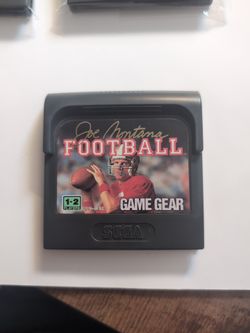 Sega Game Gear - Joe Montana Football