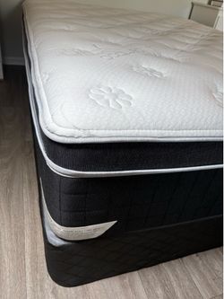 New Full Size Organic Bamboo Mattress and Boxspring