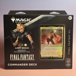 Magic The Gathering Final Fantasy Commander Deck Cloud