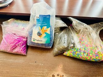 10+ LBS Aquatic Substrate Aquarian Gravel for Fishtanks Terrariums Plants Rainbow Blue Pink