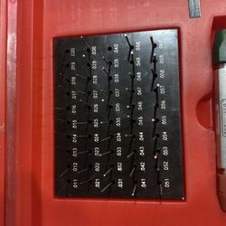 .011-.060 Pin Gage Set, Starrett