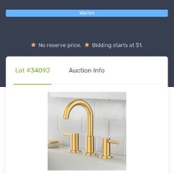 Bathroom Water Faucet 