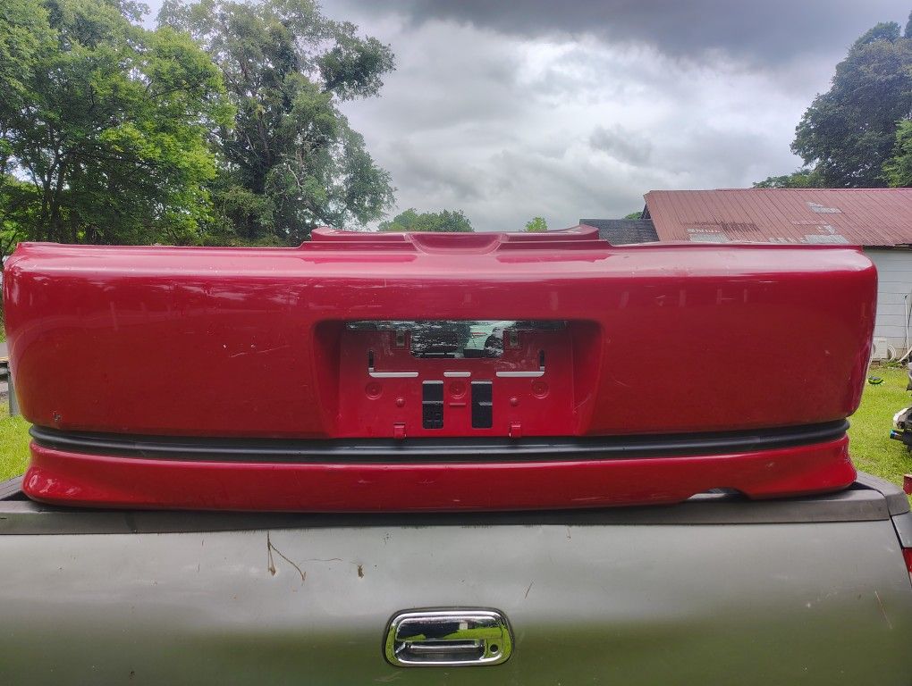 2002 Acura Rsx Rear Bumper