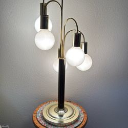 Mid Century Waterfall Touch Lamp