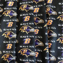 Baltimore Ravens Football Pattern Fabric/Tela Deportes Football Basketball Baseball