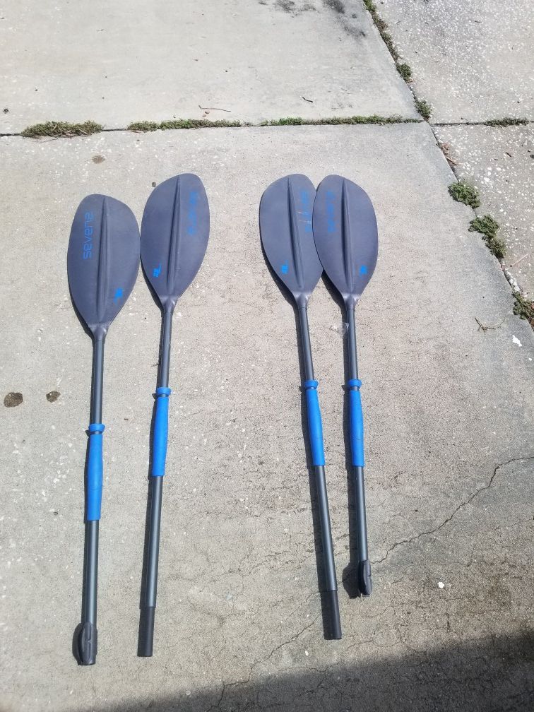 Seven2 ISO collapsible kayak paddles