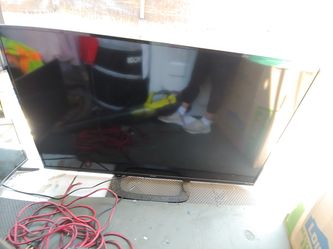 Sharp 55" tv screen broken