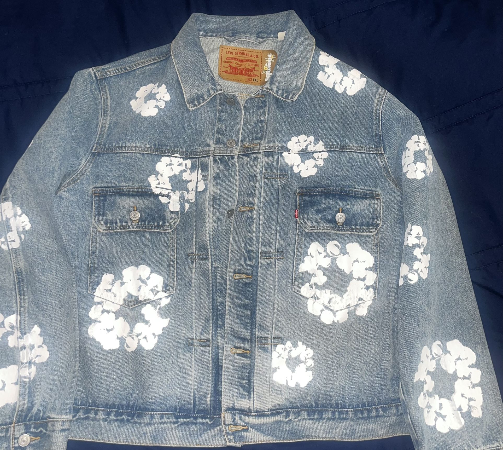 Denim Tears Blue Jean Jacket Xxl