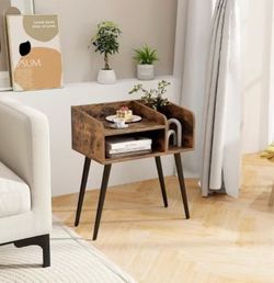 Nightstand / End Table - Rustic Brown - Never Built!