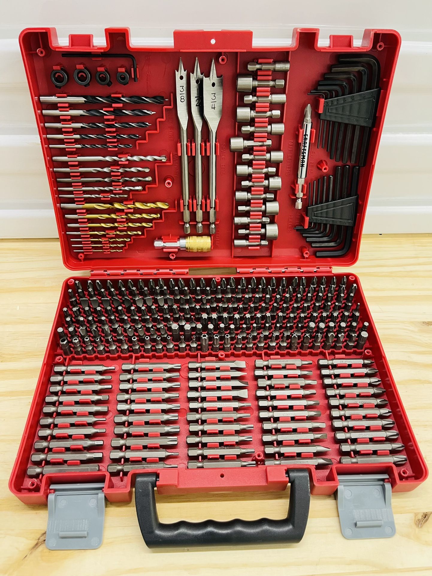 Craftsman Speed-Lok 300-Piece Drill Bit Accessory Kit